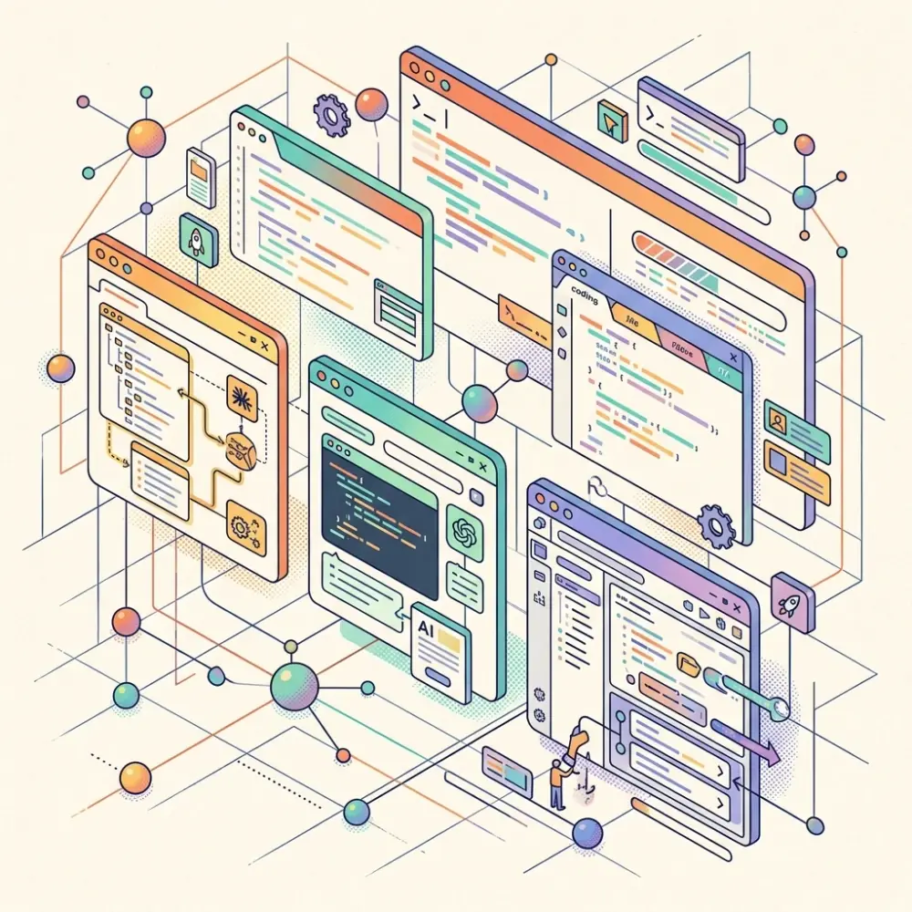 Vintage editorial collage illustration showing micro-scaling floating point formats and hardware acceleration metrics